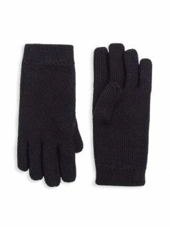 Loro Piana Cashmere Gloves Black -Loro Piana Official Shop unnamed file 1001