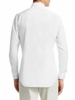 Loro Piana Andre Cotton Button-Down Shirt For Men -Loro Piana Official Shop unnamed file 1034