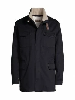 New Arrival 7 Loro Piana New Traveller Cashmere-Blend Jacket For Men Blue