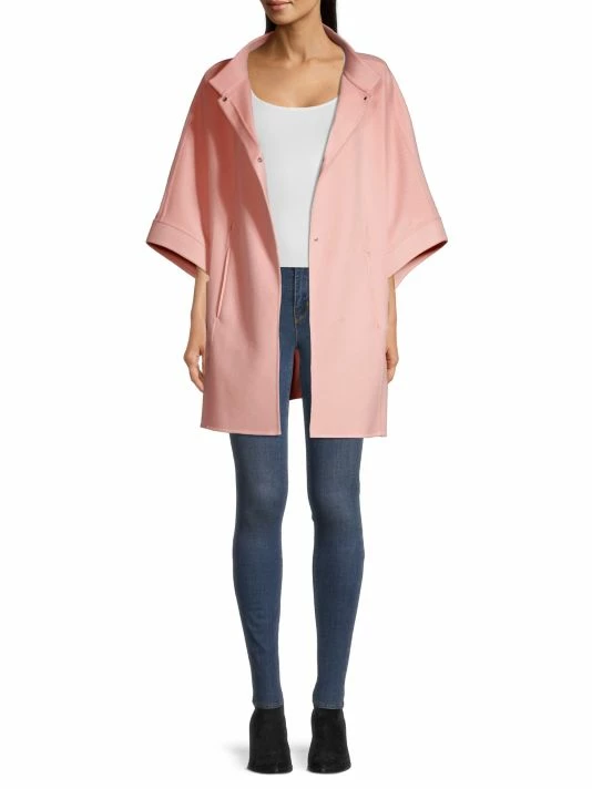 Loro Piana Salzburg Belted Cashmere Cape Opaque Rose 4 Loro Piana Salzburg Belted Cashmere Cape Opaque Rose - Image 2