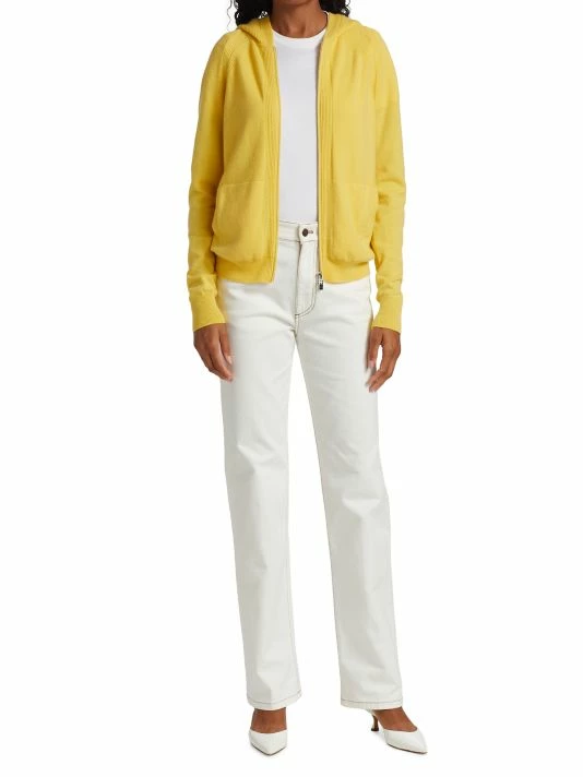 Loro Piana Hooded Cashmere Knit Zip Sweater Black 4 Loro Piana Hooded Cashmere Knit Zip Sweater Black - Image 2