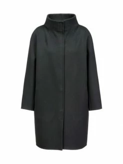 Loro Piana Roaden Baby Cashmere Stand Collar Coat