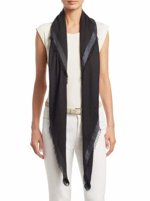 Loro Piana Colorblock Fringe Scarf -Loro Piana Official Shop unnamed file 1161