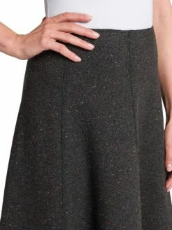 Loro Piana Speckled Cashmere Midi-Skirt -Loro Piana Official Shop unnamed file 13