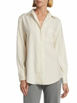 Loro Piana Cam. Neo Andre' Silk Shirt -Loro Piana Official Shop unnamed file 210