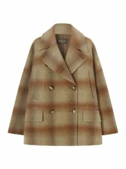Loro Piana Giubb Roman Blurred Double-Cashmere Coat