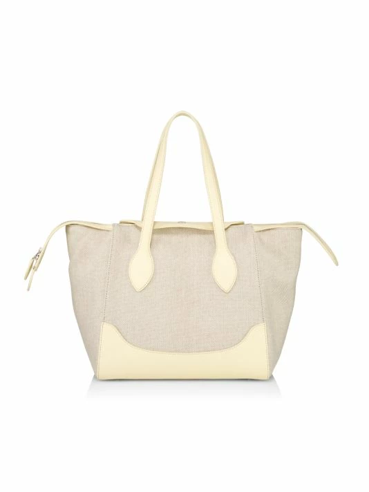 Loro Piana Medium Sesia Happy Day Canvas Tote 7 Loro Piana Medium Sesia Happy Day Canvas Tote - Image 6