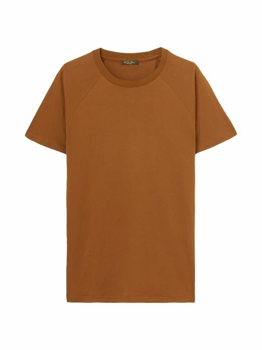 Loro Piana Hartford Cotton Jersey Tee For Men Date Oil 5 Loro Piana Hartford Cotton Jersey Tee For Men Date Oil - Image 3