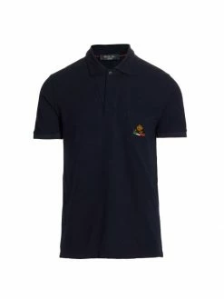 Loro Piana Logo Pocket Polo Shirt For Men Blue Navy -Loro Piana Official Shop unnamed file 301