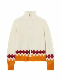 Loro Piana Embroidered Zip-Up Sweater
