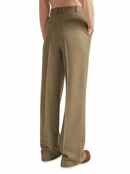 Loro Piana Elias Cashmere Herringbone Trousers 6 Loro Piana Elias Cashmere Herringbone Trousers - Image 4