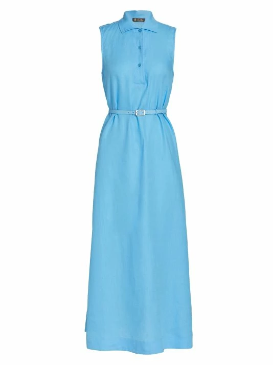 Loro Piana Abito Leyla Linen Shirtdress 3 Loro Piana Abito Leyla Linen Shirtdress