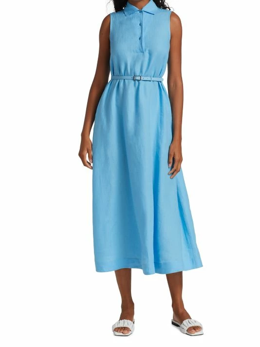 Loro Piana Abito Leyla Linen Shirtdress 4 Loro Piana Abito Leyla Linen Shirtdress - Image 2