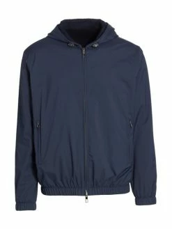 Loro Piana Hooded Bomber Jacket For Men
