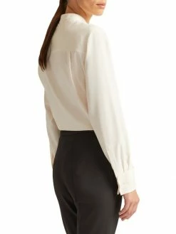 Loro Piana Carissa Pintuck Silk Shirt -Loro Piana Official Shop unnamed file 413