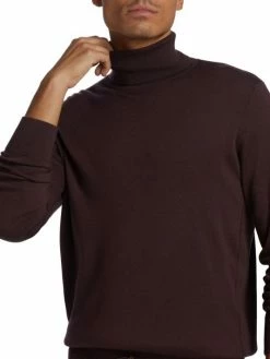 Loro Piana Dolcevita Cashmere-Blend Turtleneck Sweater For Men -Loro Piana Official Shop unnamed file 452