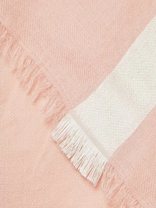 Loro Piana Large Square Cashmere Scarf 4 Loro Piana Large Square Cashmere Scarf - Image 2