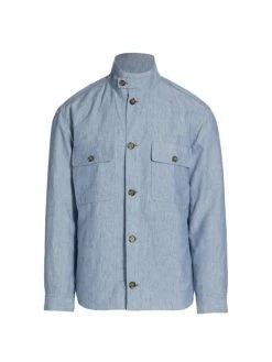 Loro Piana Newport Overshirt For Men