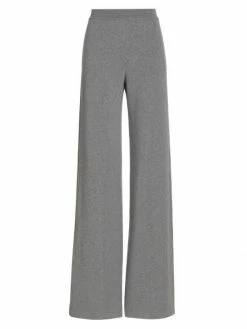 Loro Piana Grassmoor Split Cashmere Pants