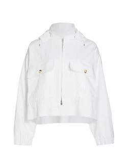 Loro Piana Darius Technical Linen Rain Jacket