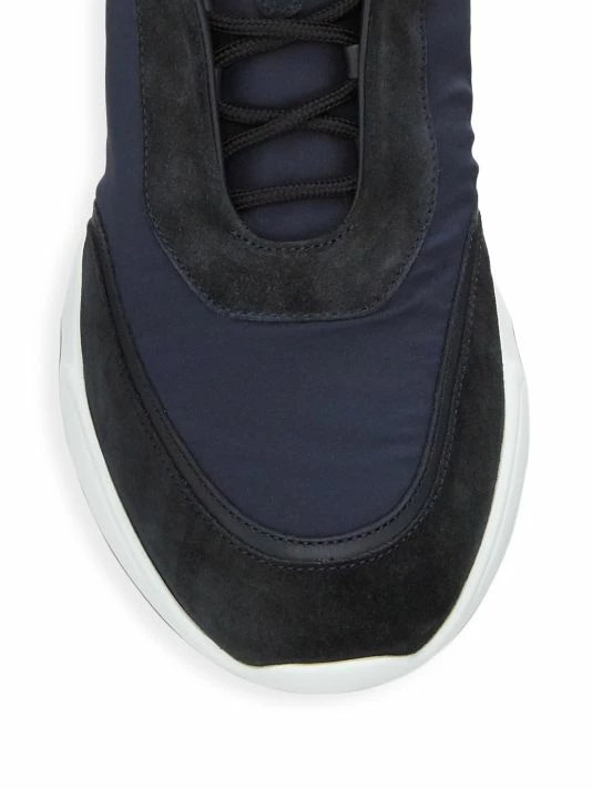 Loro Piana Modular Walk & Wind Suede Sneakers For Men Dark Blue 6 Loro Piana Modular Walk & Wind Suede Sneakers For Men Dark Blue - Image 4