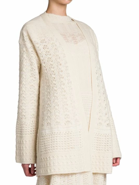 Loro Piana Openwork Knit Cardigan 6 Loro Piana Openwork Knit Cardigan - Image 4