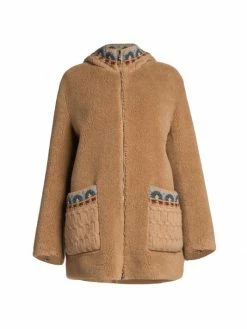 Loro Piana Reversible Teddy Cashmere Coat