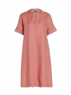 Loro Piana Abito Tonya Eyelet Linen Dress Midsummer Night Ocean Water -Loro Piana Official Shop unnamed file 755