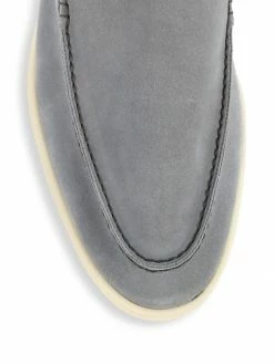 Loro Piana Summer Walk Suede Loafers For Men Brown -Loro Piana Official Shop unnamed file 78