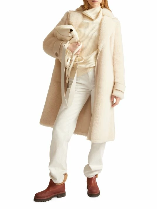 Loro Piana Capp.Credence Shearling Coat 4 Loro Piana Capp.Credence Shearling Coat - Image 2