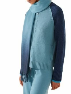Loro Piana Ombré Cashmere Scarf Shaded Blue 9 Loro Piana Ombré Cashmere Scarf Shaded Blue -Loro Piana Official Shop unnamed file 807