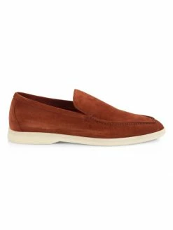 Loro Piana Summer Walk Suede Loafers For Men Brown -Loro Piana Official Shop unnamed file 81