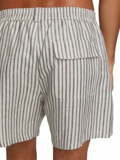Loro Piana Bay Miami Striped Linen Shorts For Men -Loro Piana Official Shop unnamed file 841