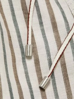 Loro Piana Bay Miami Striped Linen Shorts For Men -Loro Piana Official Shop unnamed file 842