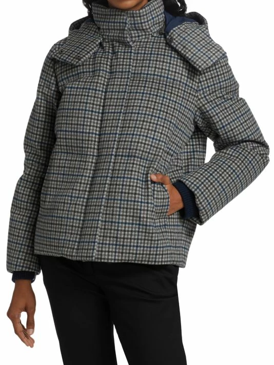 Loro Piana Overcheck Cashmere Puffer Coat 4 Loro Piana Overcheck Cashmere Puffer Coat - Image 2