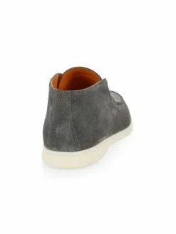 Loro Piana Suede Derby Shoes For Men Light Wood Smoke -Loro Piana Official Shop unnamed file 939